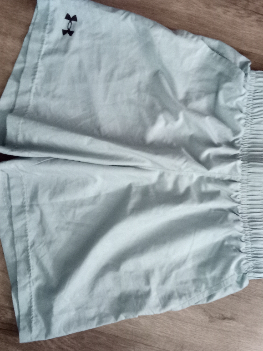 Hurley Light Gray Athletic Shorts with Elastic Waist